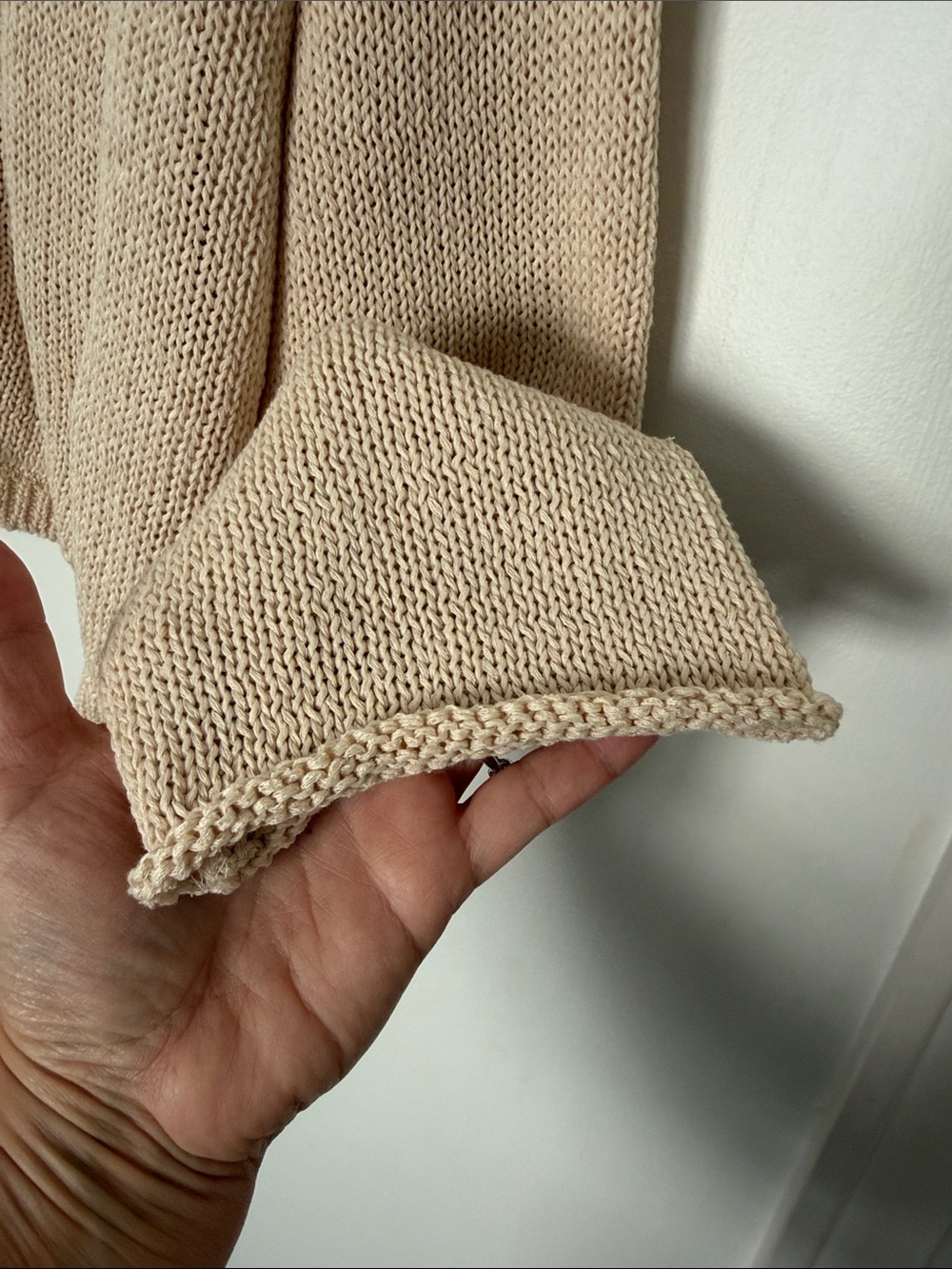Miu Muse Cream Button-Up Knit Cardigan - Picture 7 of 11
